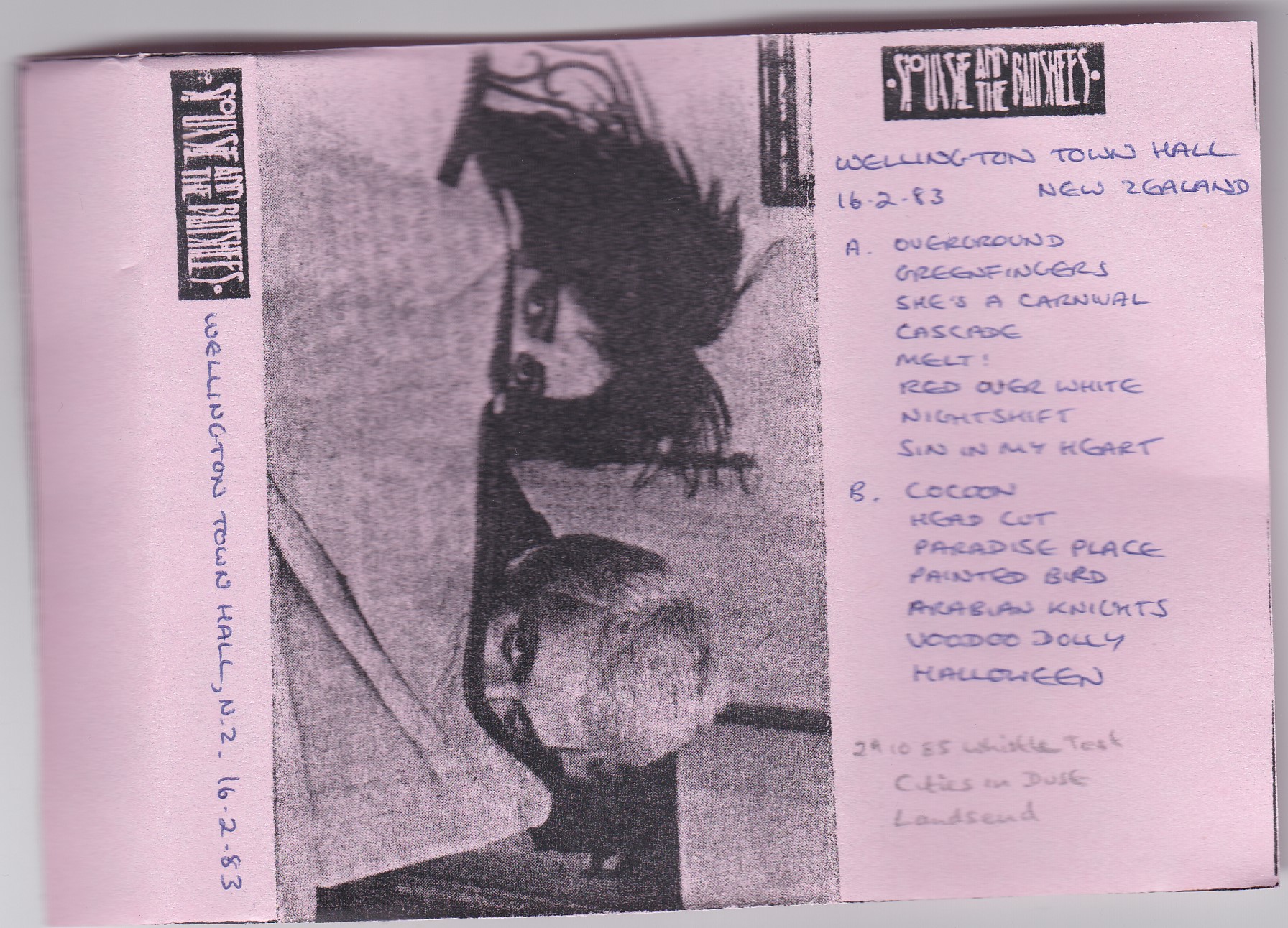 1983-02-16 – Wellington, New Zealand (aud)
